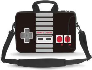 14 15 15.4 15.6 inch Messenger Bag Carrying Case Sleeve with Handle Accessory Pocket Fits 14 to 15-Inch Laptops/Notebook/Ebooks/Kids Tablet/Pad(Games)