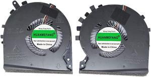 HUANMEFANG Replacement New CPU & GPU Cooling Fan for HP Pavilion 15-DK 15-DKXXX 15-DK0010NR 15-DK0018CA 0020NR 30NR 0041NR 42NR 0046NR 15-DK0068VM 15-DK0055WM TPN-C141 Series L57170-001 L56900-001 Fan