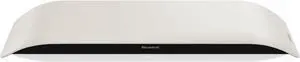 BlueAnt Soundblade Under Monitor Soundbar, Powerful 120 watt, 2.1 channel USB-C, Bluetooth 5.3 desktop speaker for PC, Mac for streaming content, music and gaming. (White)