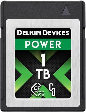 Delkin 1TB CFexpress Type B 4.0 Memory Card for Digital Cameras | Ideal for Express Transfer of Images and Videos for Storage | 1TB Memory Card Storage