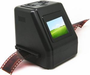Film Slide Scanner Convert 135 126 110 Films Slides to Negatives Color Black White JPG Photos 22MP with 2.0in LCD Screen, Fast Conversion, Adjust Brightness