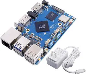 Generic Orange Pi 5 Pro 8GB LPDDR5 8 Core 64 Bit RK3588S Single Board Computer, 8K Video Decoding 2.4GHz Frequency WiFi Bluetooth Open Source Board Run Orange Pi OS, Android, Debian, Ubuntu