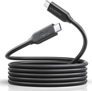 [USB-IF Certified] USB 4 Cable 2.6ft Compatible with Thunderbolt 4 Cable Thunderbolt 3 Cable,iDsonix 40Gbps USB4 Cable 100W Charging,8K or Dual 4K Display,for MacBook, iMac, Quest Link, eGPU