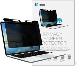 J J-Dream Hanging 14 Inch Laptop Privacy Screen Blue Light Screen Protector Anti Glare Anti-Scratch Laptop Privacy Screen Shield 14 Inch 16:9 Aspect Ratio