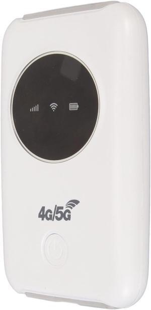4G LTE USB WiFi Modem, 300Mbps Unlocked Mobile 5G WiFi Router SIM Slot, Pocket Mobile Hotspot Wireless Travel Portable WiFi Hotspot, Up to 10 Users