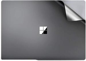 XSKN Pure Color Full Body Bubble Free Laptop Computer Vinyl Decal Sticker Cover Protective Skin for Microsoft Surface 1 2 3 4 Model (Surface 3&4 13.5 inch, Space Gray), (SL34-13.5SG)