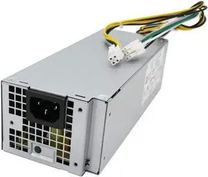 LXun L240ES-00 H240ES-02 B240AM-02 240W Power Supply Compatible with Dell OptiPlex 3050 5050 7050 Mini Tower J61WF DK87P F484X DW3M7 HT04K (6Pin + 4Pin Connector)