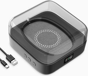 Meatanty Undetectable Mouse Mover Usb Physical Mouse Jiggler Moves Mouse Randomly, Automatic Mouse Mover Device with Cover, LED Display and ON/OFF, Running Frequency Adjustable, Keeps PC Laptop Active