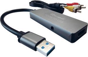 WinRaybot VHS to Digital Converter, Capture Card, Video Capture Card for Streaming, RCA to USB, Analog to Digital Include HDMI Capture Card and RCA Capture Card,Video Capture Device, Screen Recorder