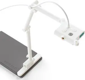 OKIOLABS OKIOCAM S-4K 8MP Document Camera and Webcam 2-in-1 with OKIOPoint Smart Visual Pointer, Document Camera for Teachers, Compatible w PC, Mac, Chromebooks