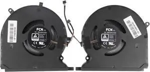 New CPU+GPU Cooling Fan Replacement for Razer Blade 14 RZ09-0370 RZ09-0370CEA3 RZ09-0368 P/N:13207266 13207121 FNNK DFS5K123043635 FNNL DFS5K121144645 DC 5V 0.5A