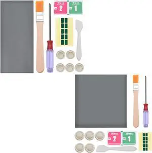PTM7950 40x80x0.2mm and 80x80x0.2mm Phase Change GPU Thermal Pad, YEZriler 8.5W/mK High Conductive CPU Silicone Grease Thermal Paste