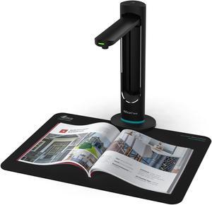 IRIScan Desk scanner for laptop document camera a3 Scanner- v6business :2x16MP/21MP visualizer, library scanner, free PDF editor,portable scanner,book scanner,AI curve flattening-finger hiding,Win Mac