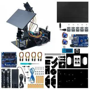 LAFVIN Solar Tracking Starter Kit Project DIY Smart Tracker System STEM Programming Code with Tutorial Compatible with Arduino IDE