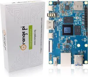 Orange Pi 5 4GB LPDDR4/4X Rockchip RK3588S 8-Core 64 Bit Single Board Computer, Development Board Run Orange Pi/Linux/Ubuntu/Debian/Android OS (4GB)