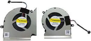 TXLIMINHONG New Compatible CPU and GPU Cooling Fan for MSI GL65 GE65 GP65 WE65 9SD MS-16U1 16U2 Series PAAD06015SL N426 PABD07012SH N425 Fan