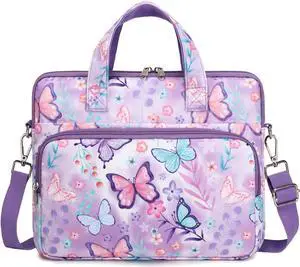 Octsky Kids Tablet Carrying Sleeve - 12.5 Inch Protective Bag with Shoulder Strap, Soft Lining