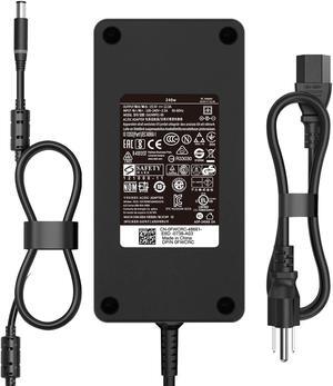 Original 240W Gaming Laptop Charger for Alienware 15 17 M15 M16 M17 M18X X51 R2 R3 R4 R5 R7 G3 G5 G7 15 5530 5535 5520 Precision M6800 M6700 M6400 J211H AC Adapter Power Supply Cord (240Watt 7.4)