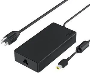 170w 20V 8.5A ADL170NLC3A Ac Charger fit for Lenovo ThinkPad Extreme Gen 6 5 4 3 2 1 ThinkPad P50 P51 P52 P53 P70 P71 P73 W540 W541 T540P P15 P17 P15V P15G T15G T15P Series Laptop Power Adapter Cord