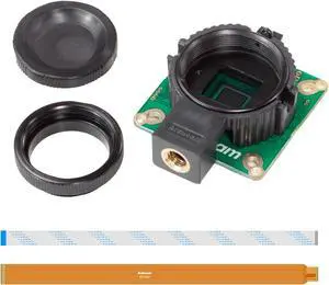 Arducam for Raspberry Pi HQ Camera Module,12.3MP IMX477 Raspberry Pi Camera for Raspberry Pi5/4B/3B+/Zero 2W, Comes with C-CS Adapter and Tripod Mount