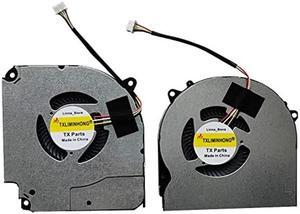 TXLIMINHONG New Compatible CPU and GPU Cooling Fan for Hasee Z7M-CT5NA Z7M-CN7NA Z7M-CT7NK T58-V EFC-70100V1-0AH DC5V