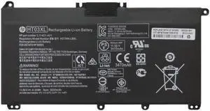 HP HT03XL Laptop Battery replaceable for Hp Pavilion 14-CE 14-CF 14-DF 15-CS 15-DA 15-DB 15-DW TPN-I130/I131/I132 L11421-422 HSTNN-LB8M 17-AR050WM 920046-121 421 541 HSTNN-IB7Y 11.55V 41.7Wh