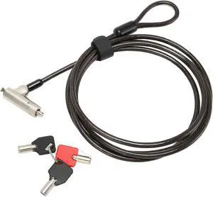 Laptop Lock Universal Laptop Cable Lock Combination Computer Lock for Dell for HP for Lenovo for Samsung for Asus for Acer, 3 Keys Retractable Computer Security Cable