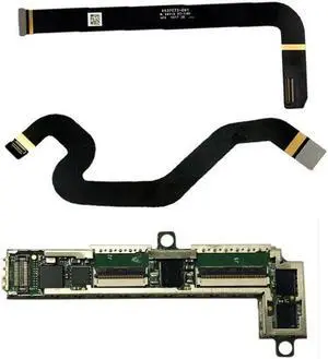 Zahara LCD Cable + Touch Screen Digitizer Flex Cable Ribbon +Small Board Replacement for Microsoft Surface Pro 4 1724 X934118-002 (LCD Cable +Touch Flex Cable+Board)