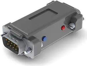 SerialGhost Timekeeper DB9 16GB - Compact RS-232 Logger and Serial Logger with 16GB Flash Drive and Time-Stamping, green, 72mm x 16mm x 16mm