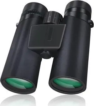 10 x 42 Binoculars for Adults & Bird Watching Binoculars, BAK4 Prism, FMC Lens, 1.10lb Light Binoculars, with a Smartphone Adapter, for Bird Watching, Hunting, Travel, Sports Events