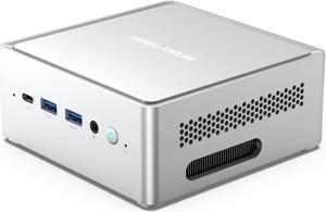 MINISFORUM Venus Series NAB6 Lite Mini PC, 12th Gen Core i5-12600H Small Compter, 16G DDR4+512GB PCIe4.0 SSD, 2X HDMI+2X USB-C 4K@60Hz Output, 2X 2.5G RJ45 Port, 4X USB3.2 Small Form Factor