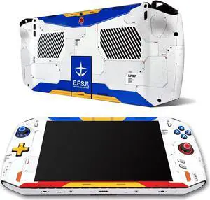 OneXPlayer 1S Skin, Gundam Edition, Full Wrapping Matte Vinyl Skin for OneXPlayer 1S (Designed by POP SKIN)