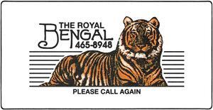 DURAGLYDE The Mousepad Company Original The Royal Bengal by OZGMX Large Size Gaming Mousepad Full Desk (Large (36"x17")
