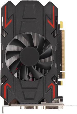 DDR5 Graphics Card, 4GB HD6770 128bit DDR5 DisplayPort, PCIE 2.0 Support HD Multimedia Interface DVI VGA with Cooling Fan for Gaming Desktop PC (HD6770 4GB DDR5)