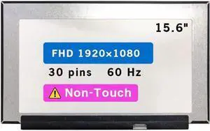 Screen Replacement for HP Zbook Fury 15 G7 G8 15.6" FHD 1920x1080 30 pin LCD Non-Touch Screen Display Panel