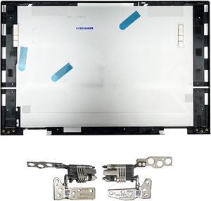 Wzqrps Replacement Laptop LCD Cover Back Rear Top Lid with Hinges for HP Envy 15 EW 15-EW 15Z-EY 15T-EW 15-EY0023DX 15-EY0013dx 15Z-EY100 15Z-EY000 N09644-001 N09645-001 N09646-001 (Silver)