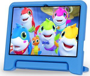 Android 14 Tablet, Octa-Core Processor+64GB ROM+10GB RAM (4+6), 10.1 Inch Tablet with 8000mAh Battery, 18W PD Charging,1280x800 IPS Screen, Dual Band WiFi, Bluetooth,Tablet with Case,Stylus - Blue