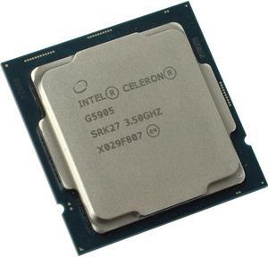 Intel(r) Celeron(r) G5905 Desktop Processor 2 Cores 3.5 GHz LGA1200 (Intel(r) 400 Series chipset) 58W