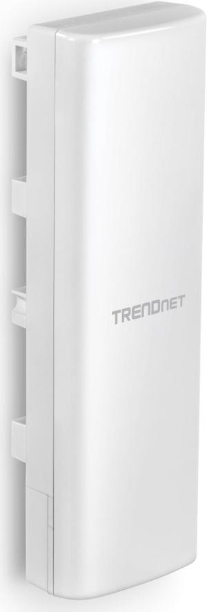TRENDnet 14 dBi WiFi 6 AX1200 Outdoor Directional PoE Access Point, TEW-940APBO, 5GHz WiFi 6 Point-to-Point Bridge, 1 x Gigabit PoE (in) Port, and 1 x Gigabit Port, 14 dBi Directional Antenna, White