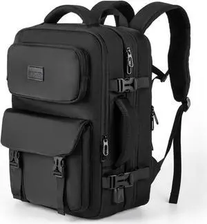PARAPOGEE 40L Travel Backpack For Men Women, Expandable Waterproof Carry-On Laptop Daypack, Large Suitcase Luggage Daypack for Business Traveling on Airplane, Flight Approved