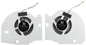 YAEHUYING CPU+GPU Cooling Fan for ASUS ROG Zephyrus M GU501 GU501G GU501GM, GM501 GM501G GM501GM GM501GS DC12V 1A Fan P/N: DFS200912120T DFS201312C00T 13NR0030AP3001 13NR0030AP3101