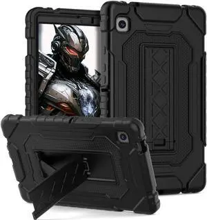Grifobes Case for Samsung Galaxy Tab A9 2023(8.7 inch), Heavy Duty Military Grade Shockproof Rugged Protective 8.7" Cover with Built-in Stand for Galaxy Tab A9 SM-X110/X115/X117 (Black)