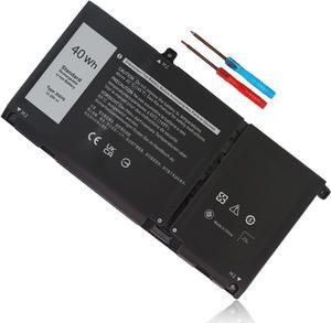 40Wh JK6Y6 11.25V Laptop Battery for Dell Inspiron 5300 5301 5401 5402 5408 5409 5501 5508 5509 5400 5406 7405 7300 7306 7500 7506 2-in-1 Silver Latitude 3410 3510 Vostro 5301 5401 5501 C5KG6 CF5RH