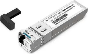 OPSTRAN 10GBASE-BX BiDi SFP+ Optical Transceiver Module Compatible with Cisco SFP-10G-BX20D 1330nm-TX/1270nm-RX 20km DOM Simplex LC SMF