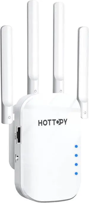 WiFi Extenders Signal Booster for Home - 8200 sq ft Easy Setup WiFi Booster Wireless Router with Plug and Play Design Color 8