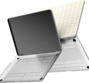 BaayCerrie Beige Rhombic Design for A2337 A2179 A1932 MacBook Air 13 inch Case 2022 2021 2020 2019 2018