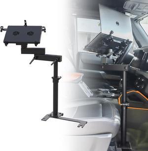 Broaddict Laptop Mount for Commercial and Personal Use Vehicles fit for Ford Bronco Front Passenger Seat