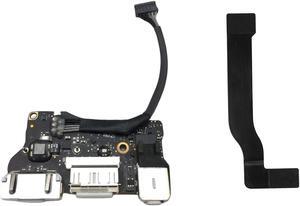 AOYOUI I/O Board with Flex Cable 821-1722-A (w/USB, Audio, DC-in 2) Replacement for MacBook Air 13 Inch A1466 (Original New,Mid 2013, Early 2014, Early 2015,Mid 2017)