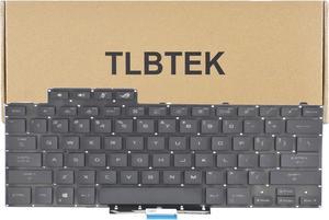 TLBTEK Backlight Keyboard Replacement Compatible with Asus ROG Zephyrus G15 2021 GA503 GA503Q GA503QR GA503QS and ROG Zephyrus M16 GU603H Series Laptop