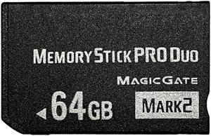 MS 64GB Memory Stick pro Duo 64GB (Mark2) for PSP1000 2000 3000 High Speed Memory Card